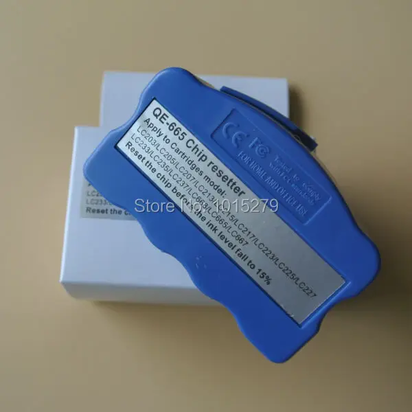 Brezplačna dostava stabilno čip resetter za Brother tiskalnik LC203 LC213 LC223 LC233 LC665 kartuše čip resetter 2