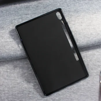 Mehke Silikonske Črno Bel Pokrov Ohišje Za Samsung Galaxy Tab S6 10.5 palčni T865 T860 Tablet Anti-scratch TPU Nazaj Zaščitna torbica 0