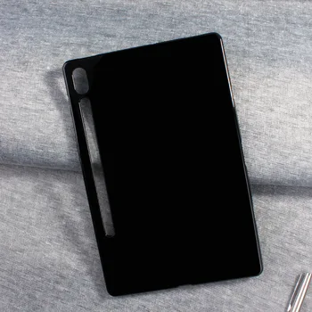 Mehke Silikonske Črno Bel Pokrov Ohišje Za Samsung Galaxy Tab S6 10.5 palčni T865 T860 Tablet Anti-scratch TPU Nazaj Zaščitna torbica 3