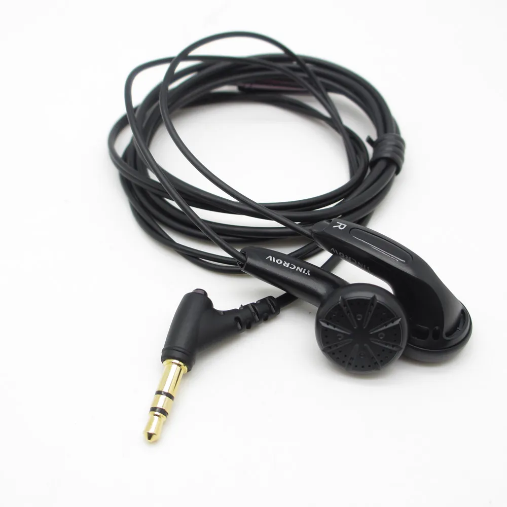 Original YINCROW X6 3,5 mm in-ear Slušalke ravno glavo čepkov strokovno vročina HI-fi Slušalke brez Mikrofona za iphone 4