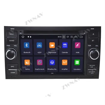 2 din 64GB DSP Carplay 2006 Za Ford Mendeo Android 10 Multimedijski predvajalnik, Video, Avdio Radio, GPS Navigacija Vodja Enote Auto Stereo 10163