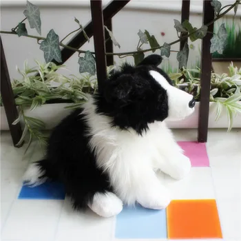 Nove igrače simulacije Mejni škotski ovčarski pes pes plišastih igrač 30 cm mehka lutka otroci igrače, okraski za darilo za rojstni dan h1200 3