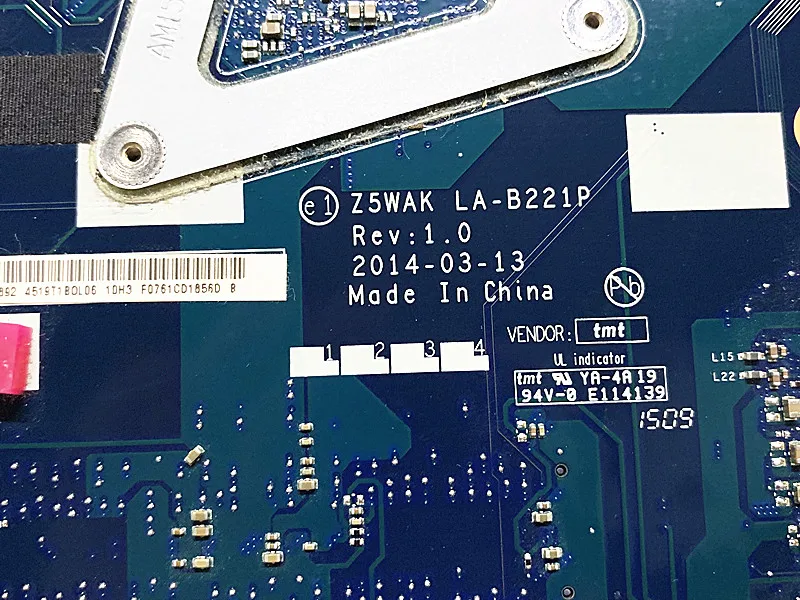 NBMLE11002 Prenosni računalnik z matično ploščo za Acer aspire E5-551G Z5WAK LA-B221P A8-7100 R7 M265 2G popolnoma testirane 1