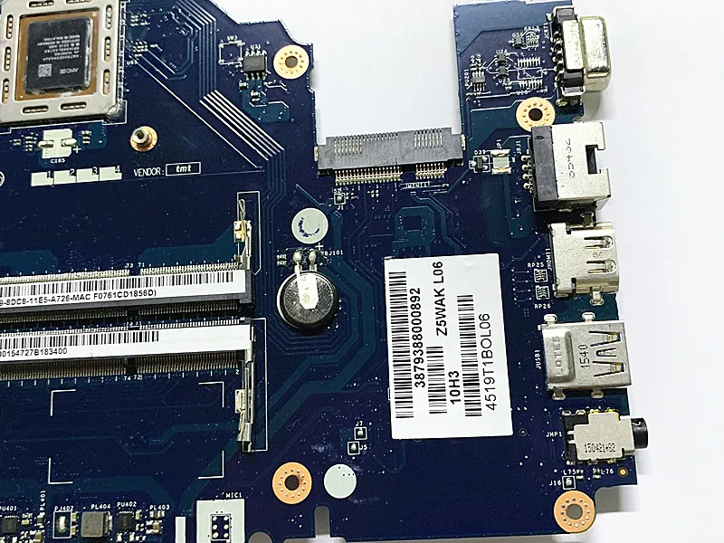 NBMLE11002 Prenosni računalnik z matično ploščo za Acer aspire E5-551G Z5WAK LA-B221P A8-7100 R7 M265 2G popolnoma testirane 2