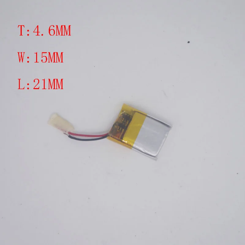 3,7 V Litij-Polimer Baterija 461521/451520 Bluetooth Slušalke Lokator Handband Univerzalno 60mAh 0