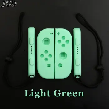 JCD Za Nintendo Stikalo NS NX JoyCon Krmilnik Ohišje Lupino Pokrov z Roko Vrv Pašček za Zapestje Zamenjava 0