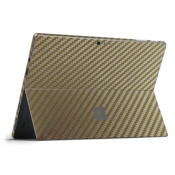 Ogljikovih Vlaken Nalepke, Laptop Kože Nalepke Kritje za Microsoft Surface pro 6 3