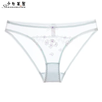 Shaonvmeiwu Kul in seksi vidi skozi čipke in vodi topen nizko-vitka hlačke za ženske spodnje hlače 0