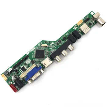 Lusya HDMI VGA AV USB AVDIO LCD Krmilnik Odbor Za 14 15.6 inch B140XW01 B156XW02 LP156WH2 B156XW04 B156XTN02.1 1366 x 768 C1-006 2