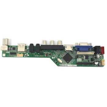 Lusya HDMI VGA AV USB AVDIO LCD Krmilnik Odbor Za 14 15.6 inch B140XW01 B156XW02 LP156WH2 B156XW04 B156XTN02.1 1366 x 768 C1-006 5