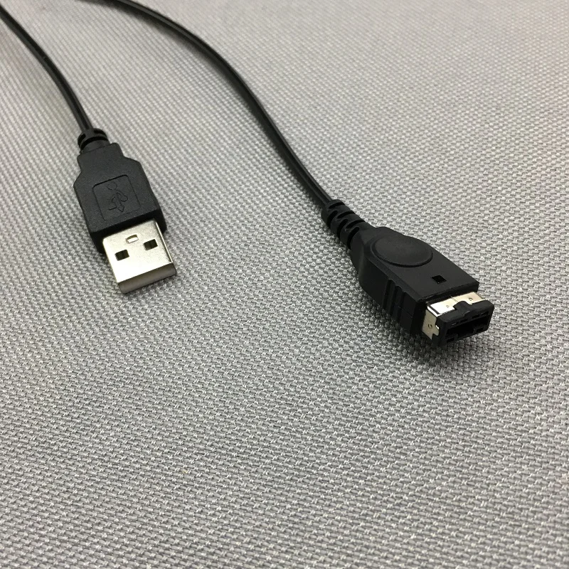 BUKIM 10 Kos Black 1,2 M 3.9 ft Polnjenja prek kabla USB Kabel, Polnilec Za Nintendo Za Igro Vnaprej GBA SP 1