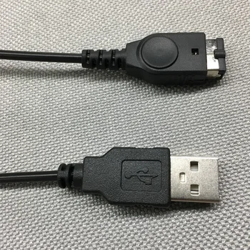 BUKIM 10 Kos Black 1,2 M 3.9 ft Polnjenja prek kabla USB Kabel, Polnilec Za Nintendo Za Igro Vnaprej GBA SP 3