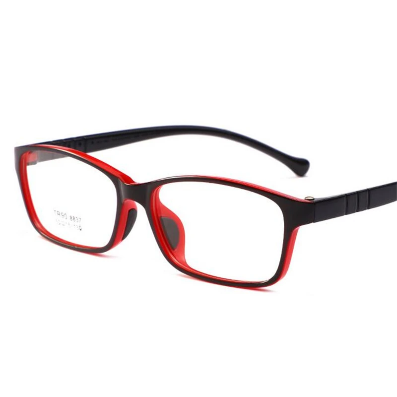 TR90 Otrok Optični Okvir Očal Debelo Očala Dvojno Barvo Nov Slog Dekleta, Fantje, Otroci Očala na Recept Otrok Očala 3