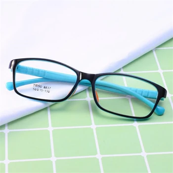 TR90 Otrok Optični Okvir Očal Debelo Očala Dvojno Barvo Nov Slog Dekleta, Fantje, Otroci Očala na Recept Otrok Očala 2