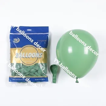 Baby Tuš Balon Garland Arch Fižol Zelena Retro Barve Kože DIY Balon Set Poroko, Rojstni dan Helij Globos Dekoracijo 0