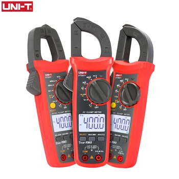 UNI T ENOTA Digitalne Objemka Meter UT201+ UT202+ UT203+ AC DC Trenutno Amperimetro Tester Objemka Multimeter Odpornost Frekvenca 10926