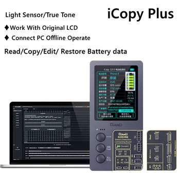 QIANLI iCopy Plus 2.1 Programer Res Ton Senzor za Svetlobo Baterije Datum Branje/Pisanje Uredi Regres Za 11pro 11promax 8 x xs max 10956