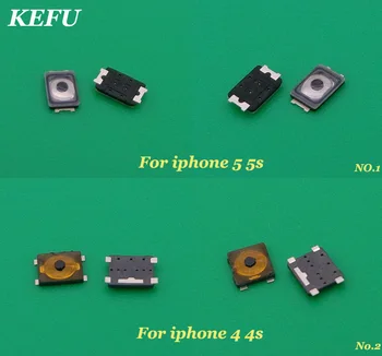 Za iPhone 4 in 4s 4G 5 5C 5S Mikro Pomlad Kos Nalepka stikalo za vklop gumb za glasnost Mobilni telefon Takta Stikalo gumb za Vklop 10960
