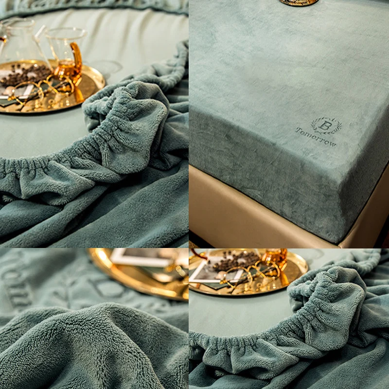 Koralni Žamet trdna posteljo stanja postelja kritje nastavite sabanas couvre sveti colchas par cama doma Vzmetnice bedspreads rjuhe bedsheet 5