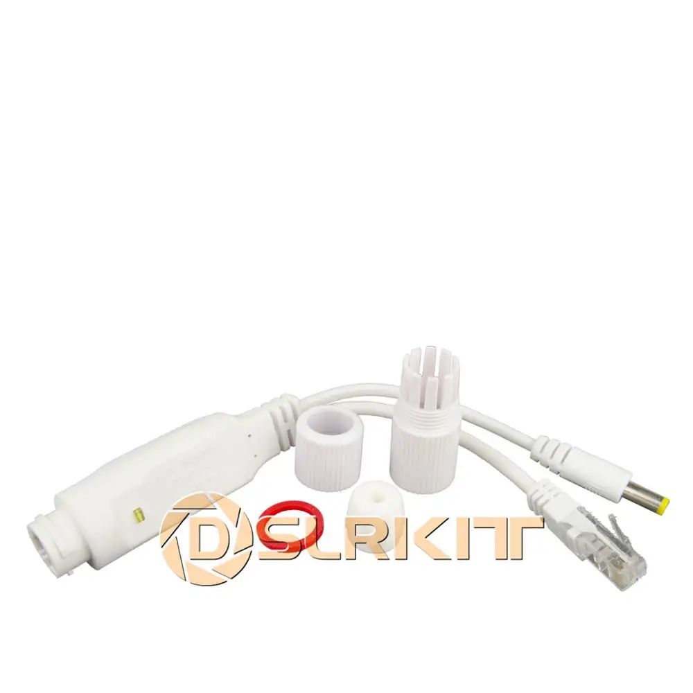 DSLRKIT PoE Injektor Splitter Komplet za 12V DC IP CCTV Kamere Ne-PoE Napajanje Preko Ethernet 1