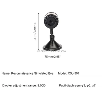 Optični Retinoscope Shematski Lomom Oči Model Praksi Usposabljanja Oči Lomom Checker Novo 2019 11294