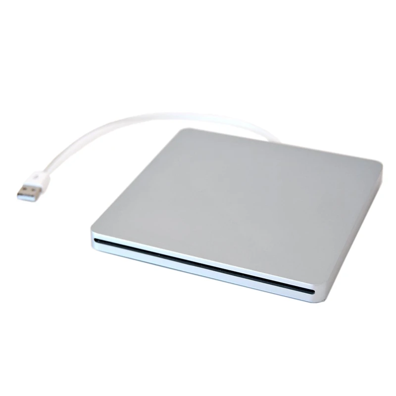 Zunanji USB DVD-ja za Mac Book Pro SATA Trdi Disk Pogon DVD Super Multi slot ima videz aluminija Srebrna 4