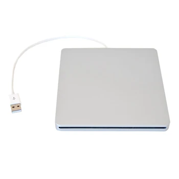 Zunanji USB DVD-ja za Mac Book Pro SATA Trdi Disk Pogon DVD Super Multi slot ima videz aluminija Srebrna 0