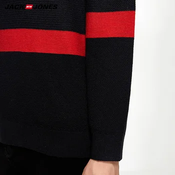 Jack Jones zimske moške kontrast barve, okoli vratu pulover pleten 219324524 3