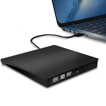 USB 3.0 Slim Zunanji DVD-RW CD Pisatelj Pogon Gorilnika Bralec Igralec, Pisatelj Reader Za Mac OS Windows 7/8.1/10/Linxus,Laptop,PC 11503