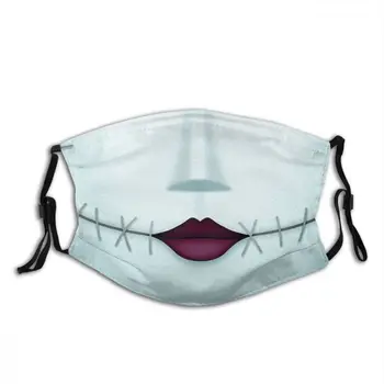 Sally Stitched Nasmeh Ponovno Masko Nočna Mora Pred Božičem Anti Meglica Maske Z Filtri Za Zaščito Masko Respirator 5