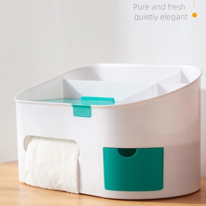 Nepremočljiva Roll Toaletni Papir Držalo Tkiva Polje Večnamensko Namizni Organizator Telefon Stojalo Za Shranjevanje 3
