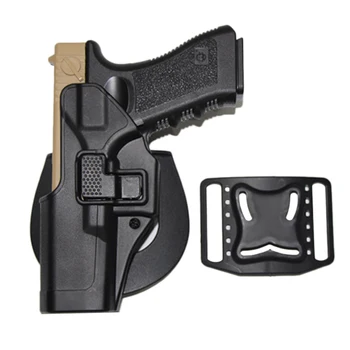 Taktično Pištolo Tulec Za Glock 17 19 26 Beretta M92f Colt 1911 Usp Sig P226 Tulec, Airsoft Pištolo Primeru, Levo, Desno Roko Prilegajo Pasu 2