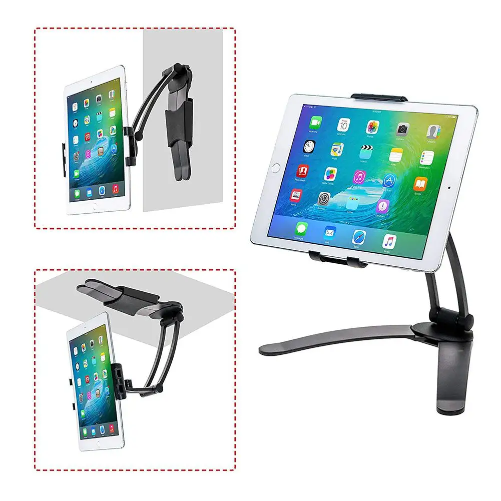 HobbyLane Kuhinja Tablet Stojalo Nastavljiv Nosilec Stenski Nosilec Za iPad Pro, Surface Pro, iPad Mini d20 4
