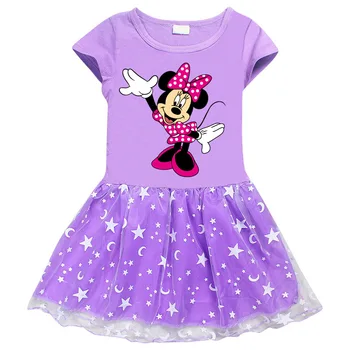 Dekleta Obleko Poletje Dekle Baby Toddler Minnie Mickey Risanka Obleko Otrok Stranka Rojstni Dan Balet Obleko Princese Srčkan Obleke 0