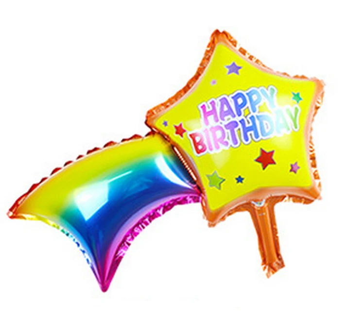 Tabletop okraski mini baloni za Rojstni dan torta /Candle /Meteor balon Happy birthday party supplies Dojenčka igrače 12pcs/veliko 3