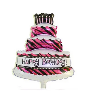 Tabletop okraski mini baloni za Rojstni dan torta /Candle /Meteor balon Happy birthday party supplies Dojenčka igrače 12pcs/veliko 1