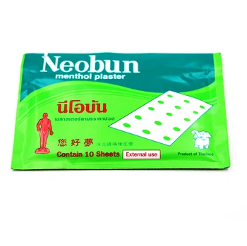 NEW10pcs/vrečko Tajska Neobun lajšanje Bolečin obliž zdravljenje revmatizma arthrit pasu bolečine Mišic mentol mavca Anti-inflammatory 0