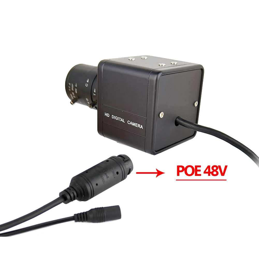 SMTKEY H. 265 Gibanja Zazna Avdio mic Onivf 5MP POE ali 12V 2.8-12mm IP 1080P Kamera 2MP, 3MP 5MP Kovinsko Škatlo, IP mrežne Kamere 5
