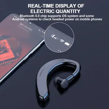 Poslovni Slog Podjetja Bluetooth Slušalke za Vožnjo Šport Telefonski Klic ABS Enem Ušesu, Y10 Prenosni Veliko Baterija Glasbe 0