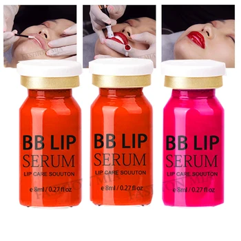 8ML Novo BB Krema za Ustnice korejski Ustnice Make-Up Kozmetika Ampul Bistvo Lepote Starter Set je Primeren Sor Novinci Treh Barvah Fashion 12294