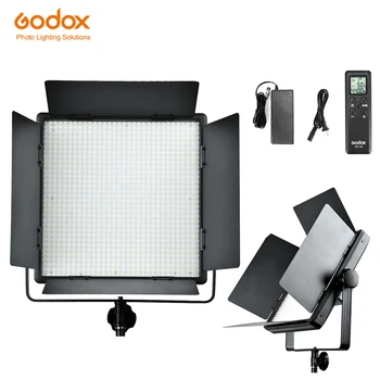 Brezplačno DHL!Godox LED1000C Studio Video Lučka Lučka za Kamere Brezžično Daljinsko Zamenljiva Različica 3300K-5600K 12653