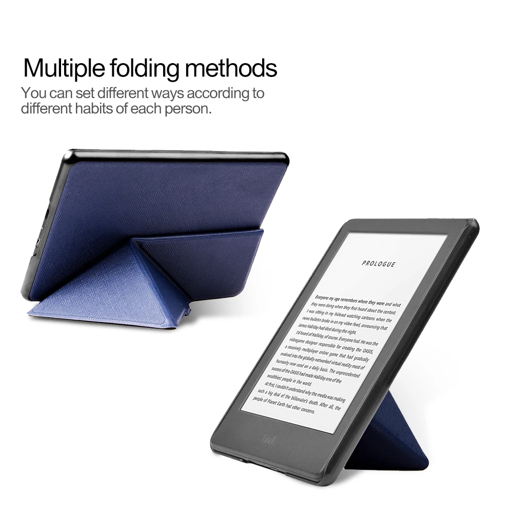 Origami primeru Za Amazon Vsi-Nov Kindle 10. Generacije 2019 E-reader Smart Cover za amazon kindle touch 2019 J9G29R ereader 3