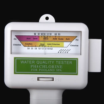 2 v 1 Kakovost Vode PH in Klora Prenosni Digitalni PH Meter Bazen Analizne Instrumente Bazen Kakovosti Vode Analizirati 12740