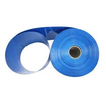 JZL 2M heat shrink tube krčenje PVC toplote shrinkable 18650 baterijo Različne specifikacije modra skrči rokav toplotne izolacije 0