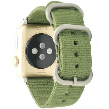 Vroče Prodati Najlon Watchband za Apple Watch Band Serije 5/4/3/2/1 Šport Najlon Zapestnica 42mm 38 mm Pas za iWatch Band Adapterji 2