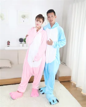 Kigurumi Anime Živali Hippo Pižamo Odraslih Onesie Cosplay Kostum Jumpsuit Pižame Romper Stranka Obleko 0