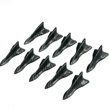 MoFlyeer Avto-styling Shark Fin Kit Difuzor Strešni Spojler Krilo Vetrobransko steklo Vortex Generator Za Windscree 13447