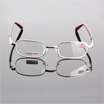 Zlato je Kovinski Okvir Očal je Objektiv Obravnavi Očala povečevalna Presbyopia Očala Dioptrije +0.5+1.25 do+5.0 +6.0 D5 1