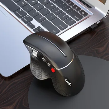 Čisto Nov Vertikalni Miško Za 2,4 G Wireless Mouse Ergonomska Oblika Udoben Oprijem Optična Miška 3600 DPI Računalnik Gaming Miška 4