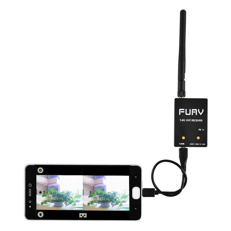 FPV USV OTG 5.8 G 150CH Celoten Kanal FPV Sprejemnik W/Audio Za Android Pametni telefon 1